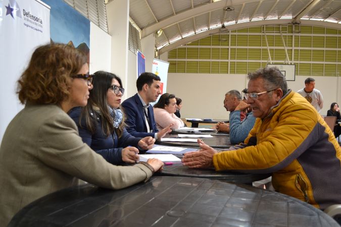 La plaza de justicia se desarrolló en el gimnasio del recinto penal serenense.