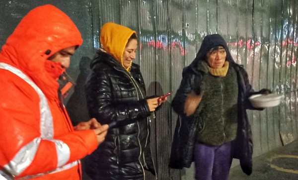 Treinta personas fueron atendidas durante la salida nocturna, en Rancagua.