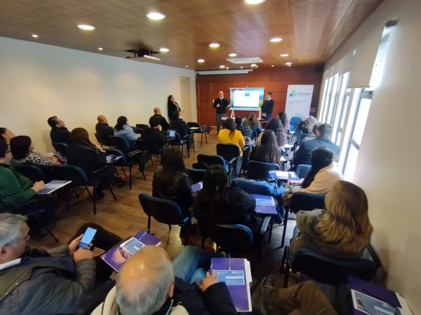 Con el apoyo on line del equipo de defensa especializada juvenil de Coquimbo se realizó la charla en el Biobío.