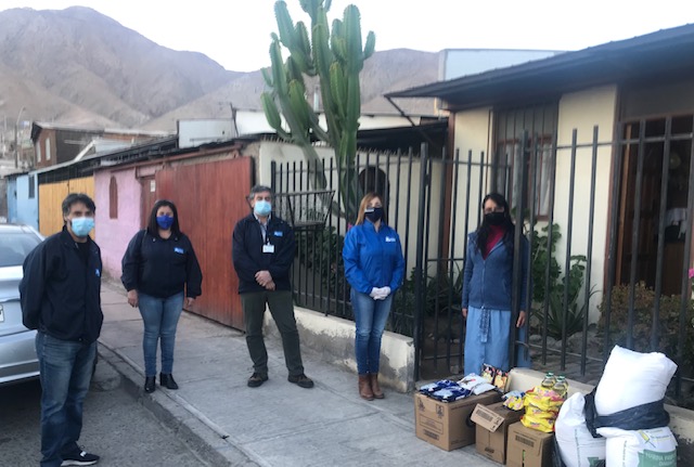 El equipo de la Defensor&iacute;a Regional de Atacama entreg&oacute; la donaci&oacute;n a la congregaci&oacute;n religiosa de Copiap&oacute;.