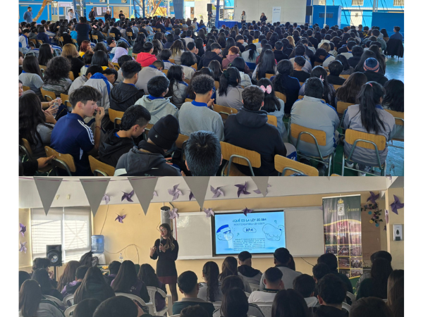 Estas charlas forman parte del trabajo preventivo y educativo de la Defensor&iacute;a Regional de Tarapac&aacute; en establecimientos escolares de la regi&oacute;n.