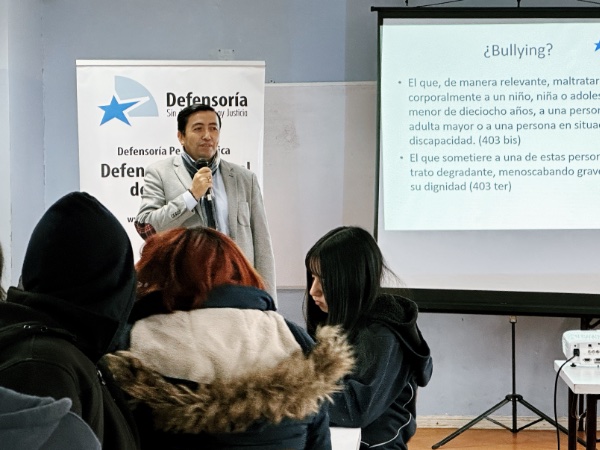 A la actividad asistieron casi 200 alumnas y alumnos, en dos turnos.