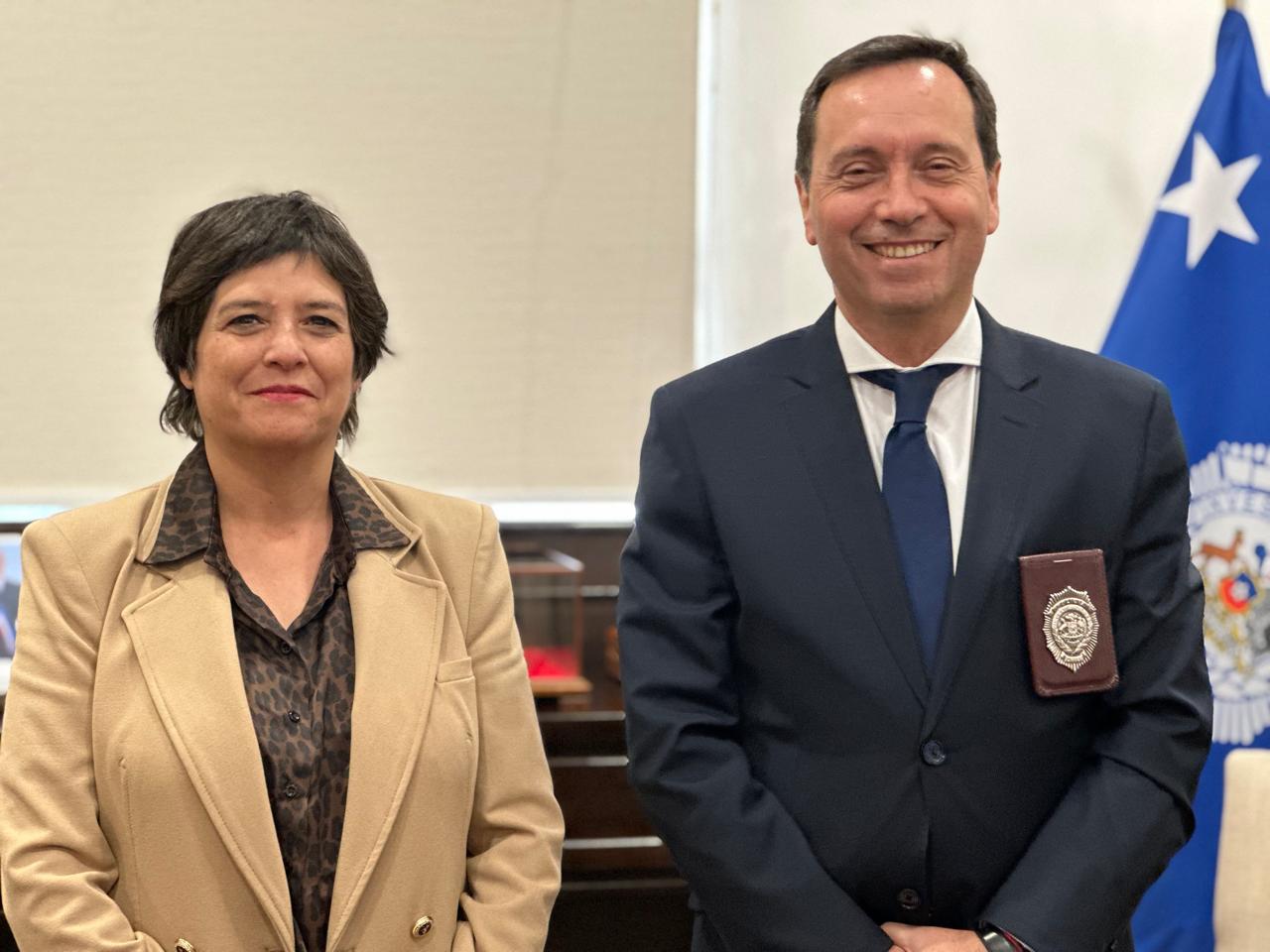 Defensoría Penal Pública y Policía de Investigaciones acuerdan fortalecer su trabajo conjunto