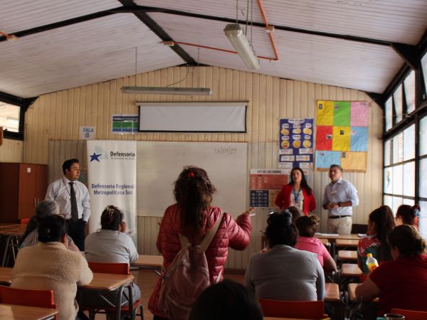 El equipo penitenciario del CPF San Joaquín, dependiente de la DRMS, dialogó con las internas.