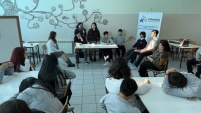 Los j&oacute;venes participaron con mucho entusiasmo en simulaci&oacute;n del juicio oral  