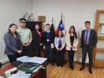 Defensora local Jefe Occidente y equipo de trabajo, visitaron carcel para concoer situación de los privados de libertad 