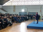 Durante la actividad, los representantes de la DefensorÃ­a Penal PÃºblica, se reunieron con autoridades nacionales.